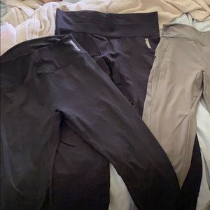 Set of three gymshark leggings. All size XL